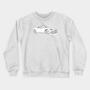 Abarth 124 Wireframe Crewneck Sweatshirt